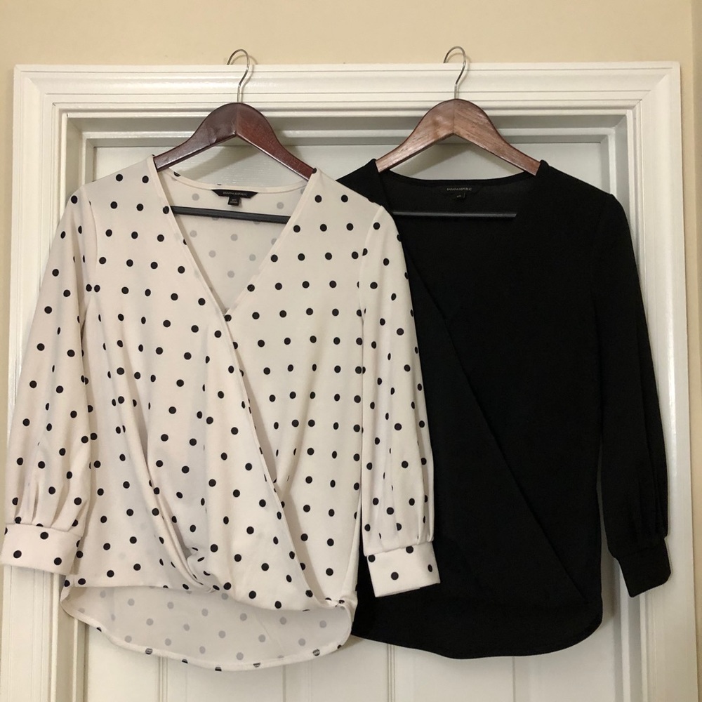 Banana Republic Wrap Tops XS